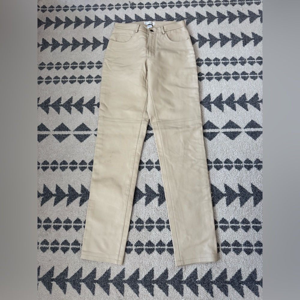 Hugo‎ Buscati 100% leather pants